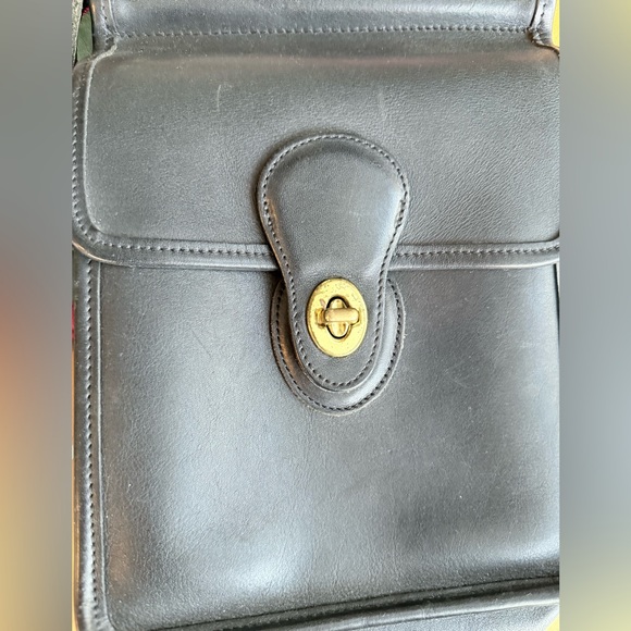 Vintage Coach Murphy Crossbody Bag Black 9930 - Picture 2 of 13